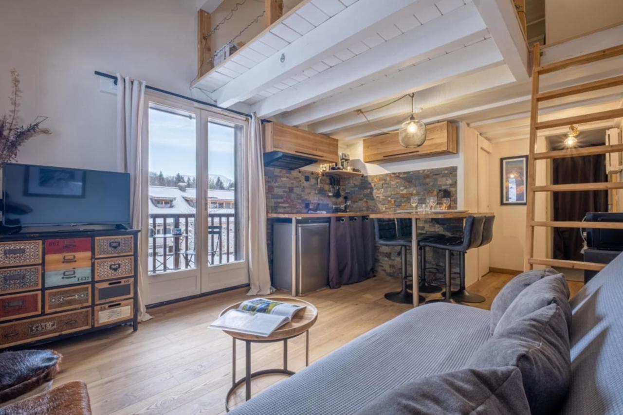 Apt With Nice View Near The Center Of Chamonix Exteriér fotografie